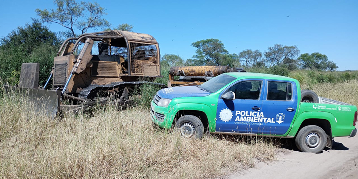 Policía Ambiental frenó desmontes ilegales en distintos puntos de la provincia