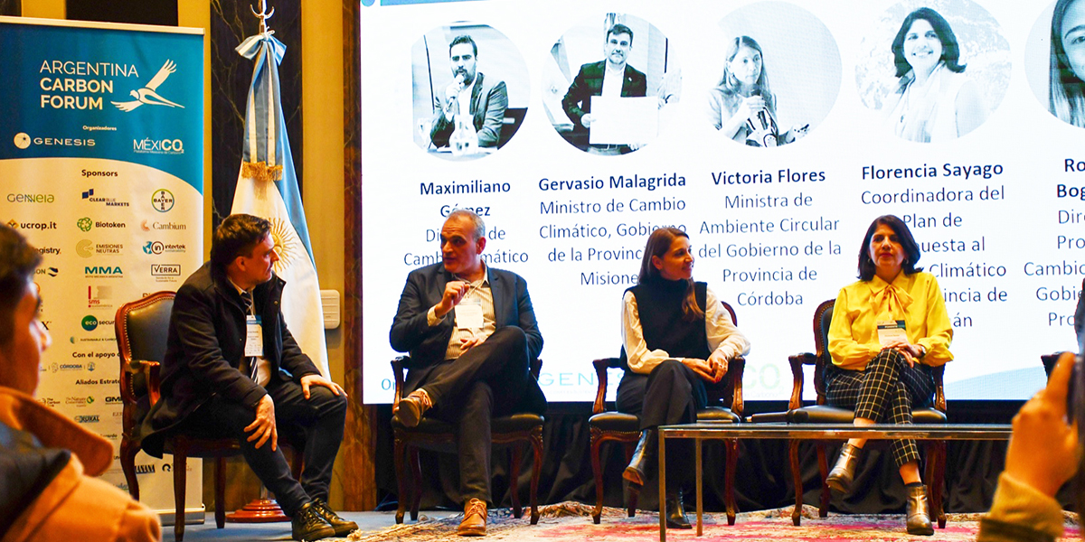 Cambio climático: Córdoba expuso sus políticas ambientales en el Argentina Carbon Forum