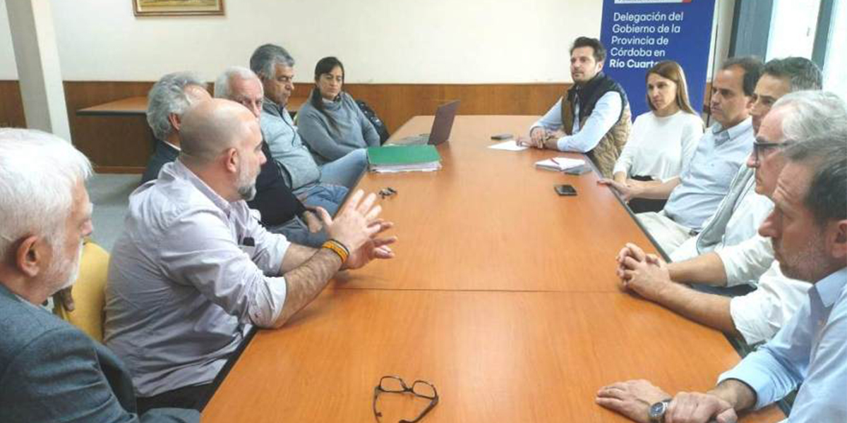 Ambiente: se conformó mesa de trabajo con la Cámara de la Construcción de Río Cuarto